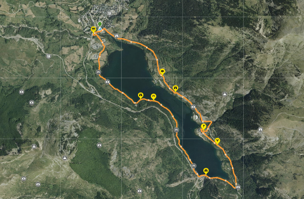 embalse de lanuza ruta